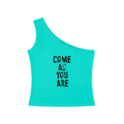 Women's One-Shoulder Crop T-Shirt