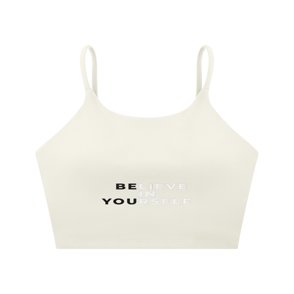 Spaghetti Strap Yoga Sports Bra