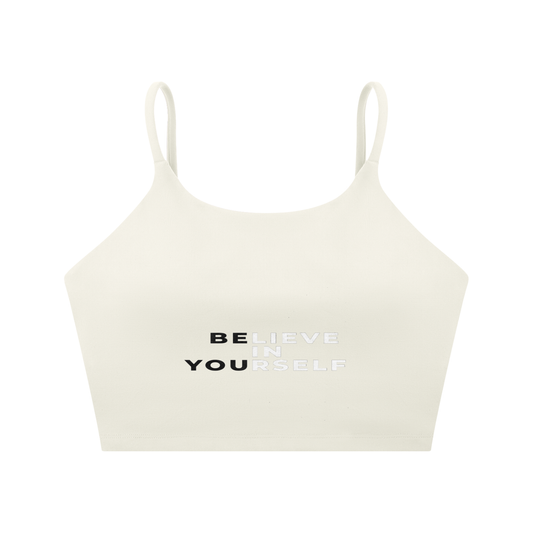 Spaghetti Strap Yoga Sports Bra