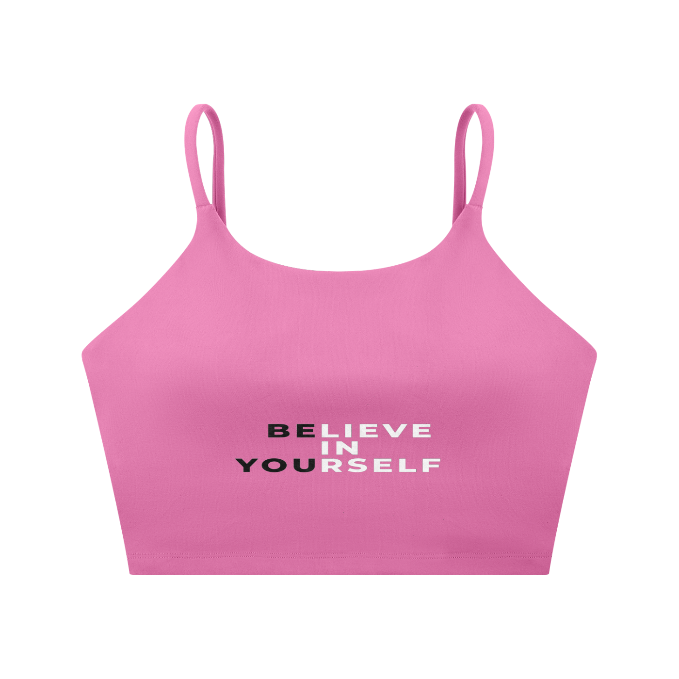 Spaghetti Strap Yoga Sports Bra
