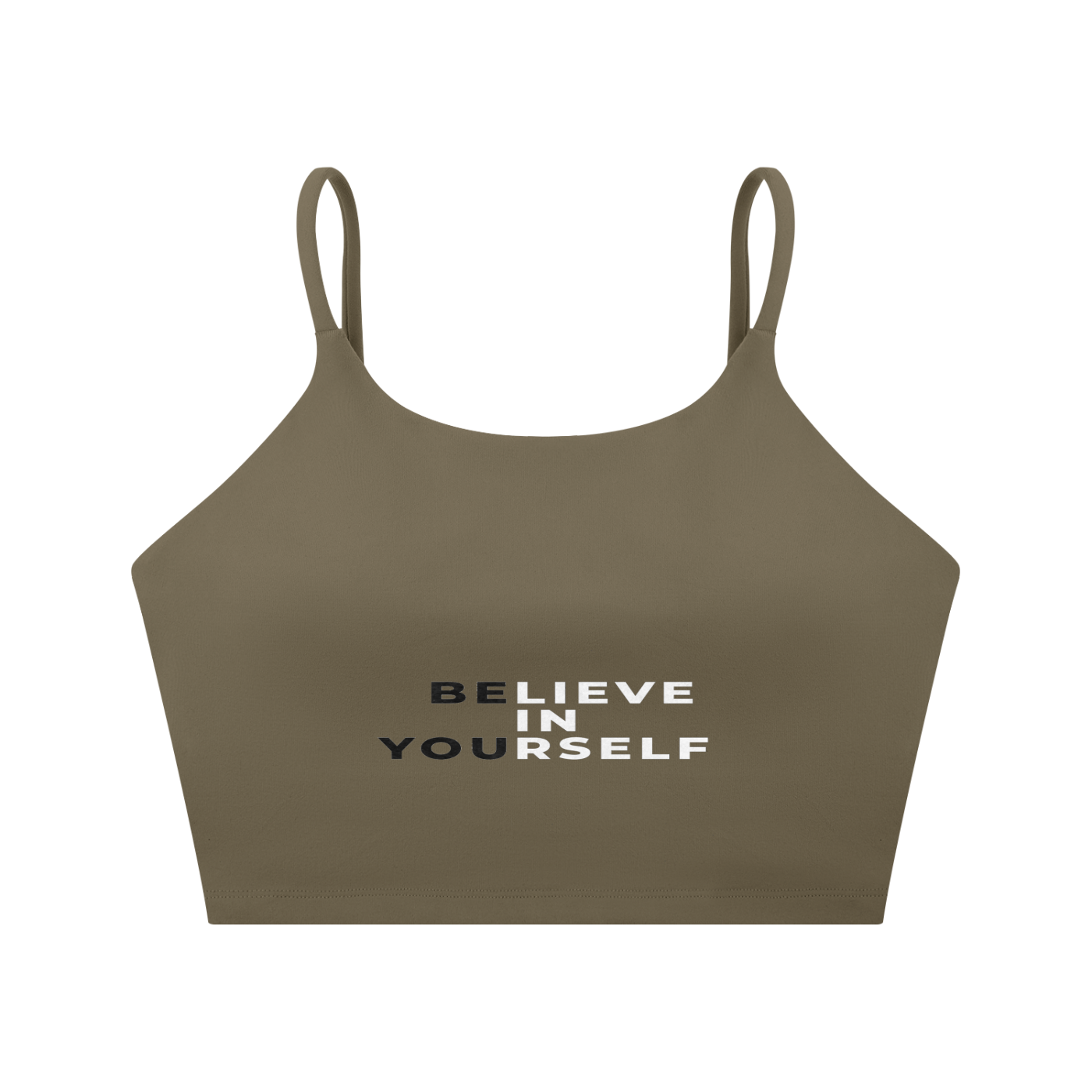 Spaghetti Strap Yoga Sports Bra