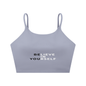 Spaghetti Strap Yoga Sports Bra