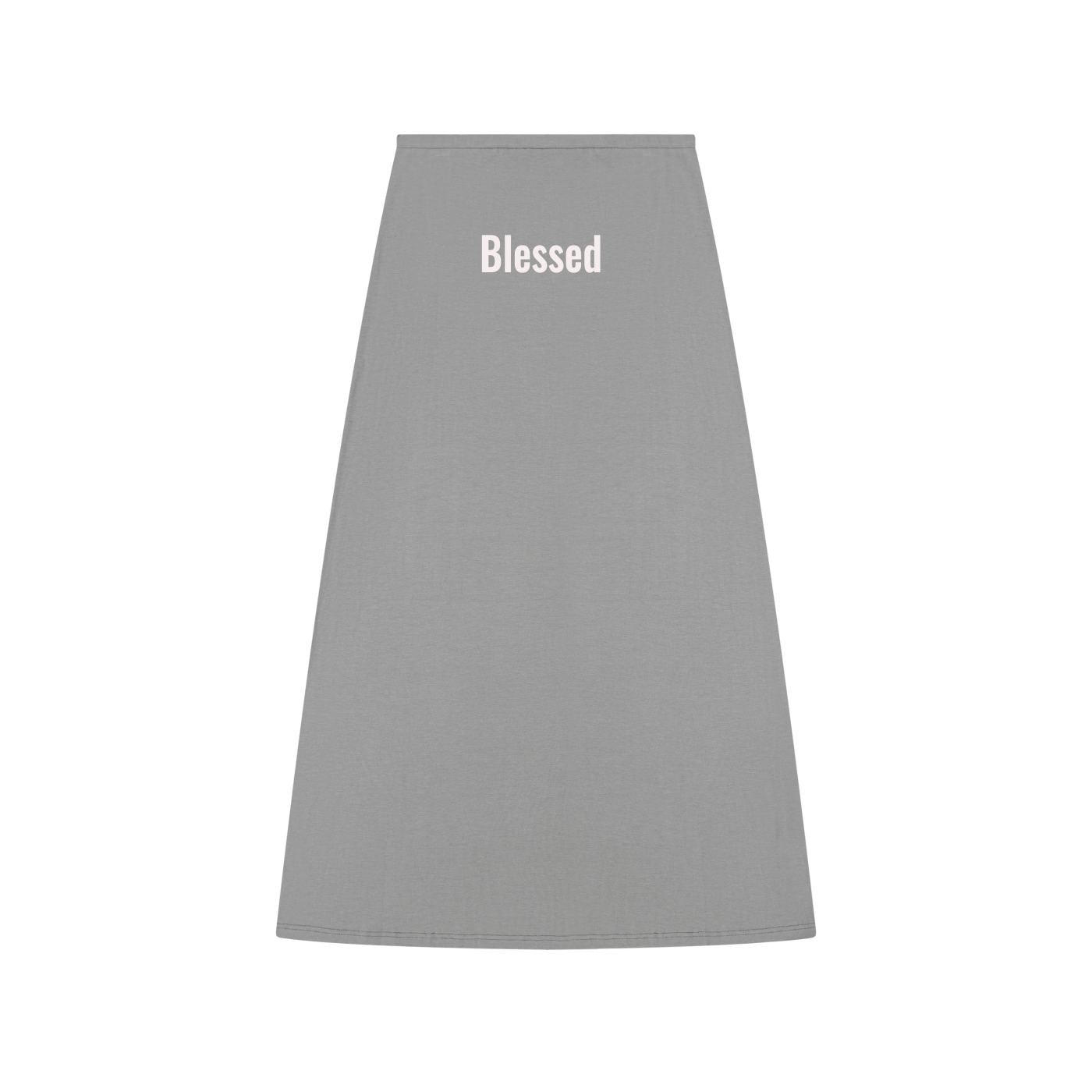 Women's Solid Color Knit Maxi Skirt