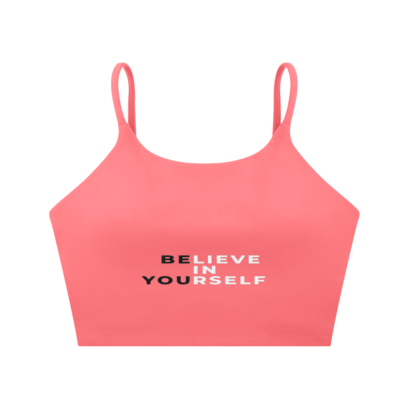 Spaghetti Strap Yoga Sports Bra
