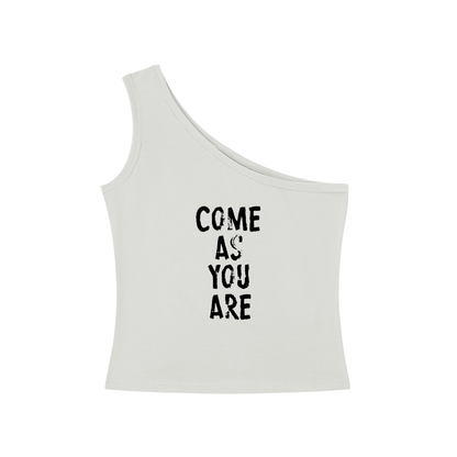 Women's One-Shoulder Crop T-Shirt
