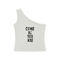 Women's One-Shoulder Crop T-Shirt