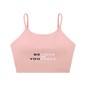 Spaghetti Strap Yoga Sports Bra